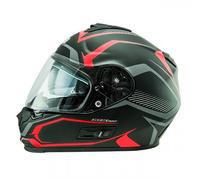 Casco Integrale NOS NS-7F Douglas Rosso Opaco