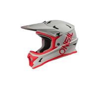 Casco integrale o neal sonus solid grigio rosso