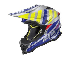 Casco Integrale Off-Road Nolan N53 Cliffjumper 74 Argento Opaco Taglia:L