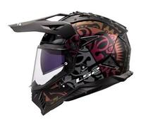 Casco Integrale On-Off Touring Ls2 MX702 Pioneer II RANGI Nero L