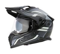ONeal A-SRS Spike, casco avventura S female Opaco Nero/Grigio/Bianco
