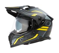 ONeal A-SRS Spike, casco avventura L female Opaco Nero/Grigio/Giallo