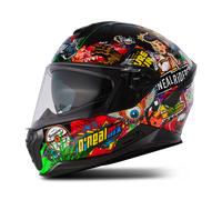 ONeal Challenger Crank S25, casco integrale S male Rosso/Nero/Blu/Giallo/Verde
