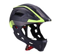Casco integrale per ragazzi - Protezione per la testa da equitazione per bambini per skateboard e giochi all'aperto, struttura in stile guscio leggero, di ventilazione + blocco sicuro del sott