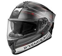 Casco integrale Premier EVOLUZIONE SP 92 in fibra Nero Bianco Rosso