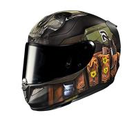 HJC RPHA 11 Ghost Call Of Duty Casco, nero-verde, taglia M