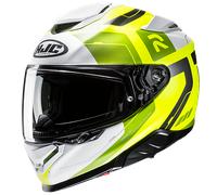 HJC RPHA 71 Cozad Casco, bianco-verde-giallo, taglia 2XL per maschi