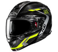 Casco RPHA 91 CARBON LAGOS Nero Giallo HJC - UE: M