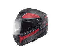 Schuberth S3 Apex Casco, nero-grigio-rosso, taglia L per maschi