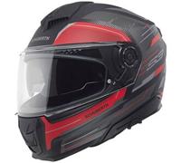 Schuberth S3 Apex Casco, nero-grigio-rosso, taglia 2XL per maschi