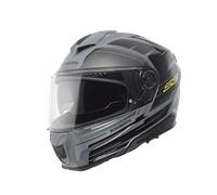 Schuberth S3 Apex Casco, grigio-giallo, taglia XL per maschi