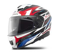 Schuberth S3 Thunder Casco, blu/rosso, Taglia XL (61)