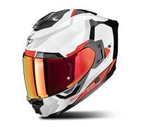 Scorpion Exo-1500 Air Arena Casco integrale, bianco/rosso/nero, Taglia XS (53/54)