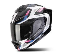 Casco EXO-1500 AIR SLEEK Bianco Nero Rosa SCORPION - UE: S