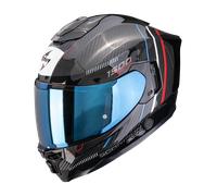 Casco integrale da moto Scorpion EXO-1500 Carbon Air Zity nero-rosso-blu S