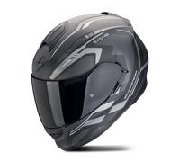 Scorpion EXO-491 Kripta, casco integrale XS male Opaco Nero/Argento