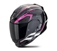 Scorpion EXO-491 Kripta, casco integrale S male Nero/Fucsia/Bianco