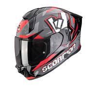 Casco integrale da moto Scorpion EXO-530 Air Rok grigio-nero-rosso 2XL