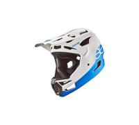 Casco integrale seven project 23 abs bianco blu