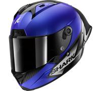 SHARK SHARK - Casco Aeron GP Blank SP Carbon / Blue / Anthracite S