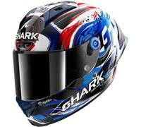 Casco Integrale Shark AERON-GP FIM RACING -1 Replica Zarco Signature Bianco Nero Blu XL