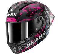 Casco Integrale Shark Aeron-Gp Fim Racing -2 Replica Redding Nero Viola Blu Opaco L