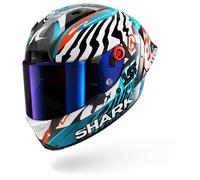 Shark Aeron-GP FIM Racing 02 Speed-Fancy, casco integrale XL female Carbonio/Bianco/Turchia