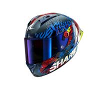 Casco Integrale Shark AERON GP FIM RACING #2 SPEED-VIB Carbon Blue Red Taglia:XL