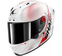 Casco Integrale Shark Aeron Speed-Tech Carbon Bianco Rosso Lucido S