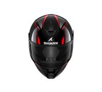 Casco integrale Shark D-SKWAL 2 CADIUM Nero Rosso Nero M