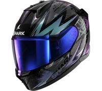 Casco Integrale Shark D-Skwal 3 Blast-R Nero Verde Glitter XL