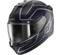 Shark D-Skwal 3 Drone Casco, blu-argento, taglia M per maschi
