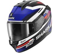 Casco Integrale Shark D-Skwal 3 Firstlap Nero Opaco Blu Rosso XS