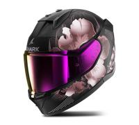 Casco Integrale Shark D-Skwal 3 Mayfer Nero Viola Oro Opaco S