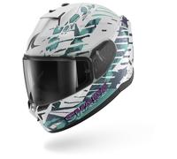 Shark D-skwal 3 Reptaia Ece Full Face Helmet Bianco XS
