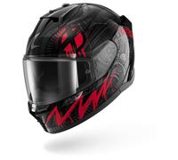 Casco Integrale Shark D-Skwal 3 Shiever Nero Antracite Rosso Lucido M