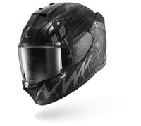 Casco Integrale Shark D-Skwal 3 Shiever Nero Antracite Silver Opaco L