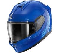 Casco Integrale Shark D-Skwal 3 Sp Lyne Blu Silver Lucido XXL