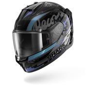 Casco D-SKWAL 3 STREETRUSH Nero Verde SHARK - UE: S