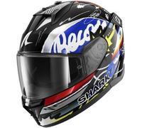 Casco Integrale Shark D-Skwal 3 Streetrush Nero Blu Chrom L