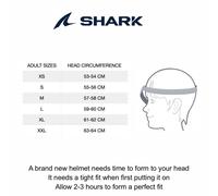 Casco Integrale Shark Race-R Pro Carbon Aspy Carbonio-Rosso-Blu Uomo XS 53-54cm