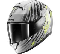 Casco Integrale Shark Ridill 2 Assya Grigio Antracite Giallo XXL