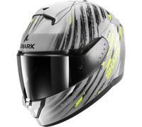 SHARK Casco integrale Ridill 2 Assya nero-grigio-giallo Taglia L