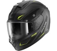 Casco Integrale Shark Ridill 2 Mekarium Antracite Giallo Opaco L