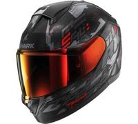 Shark Ridill 2 Molokai, casco integrale M male Opaco Nero/Grigio/Rosso