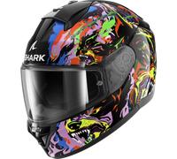 Casco Integrale Shark RIDILL 2 RAGING BEAST Black Violet Yellow