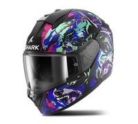 SHARK SHARK - Casco Ridill 2 Racing Beast Matt Nero / Violet / Verde XL