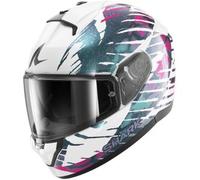 Casco Integrale Shark Ridill 2 Reptaia Bianco Viola Cameleon M