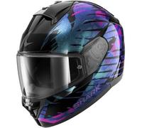 Casco Integrale Shark Ridill 2 Reptaia Nero Viola Glitter L