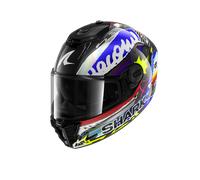 Casco Integrale Shark SPARTAN RS CARBON STREETRUSH Carbon Blue Chrom